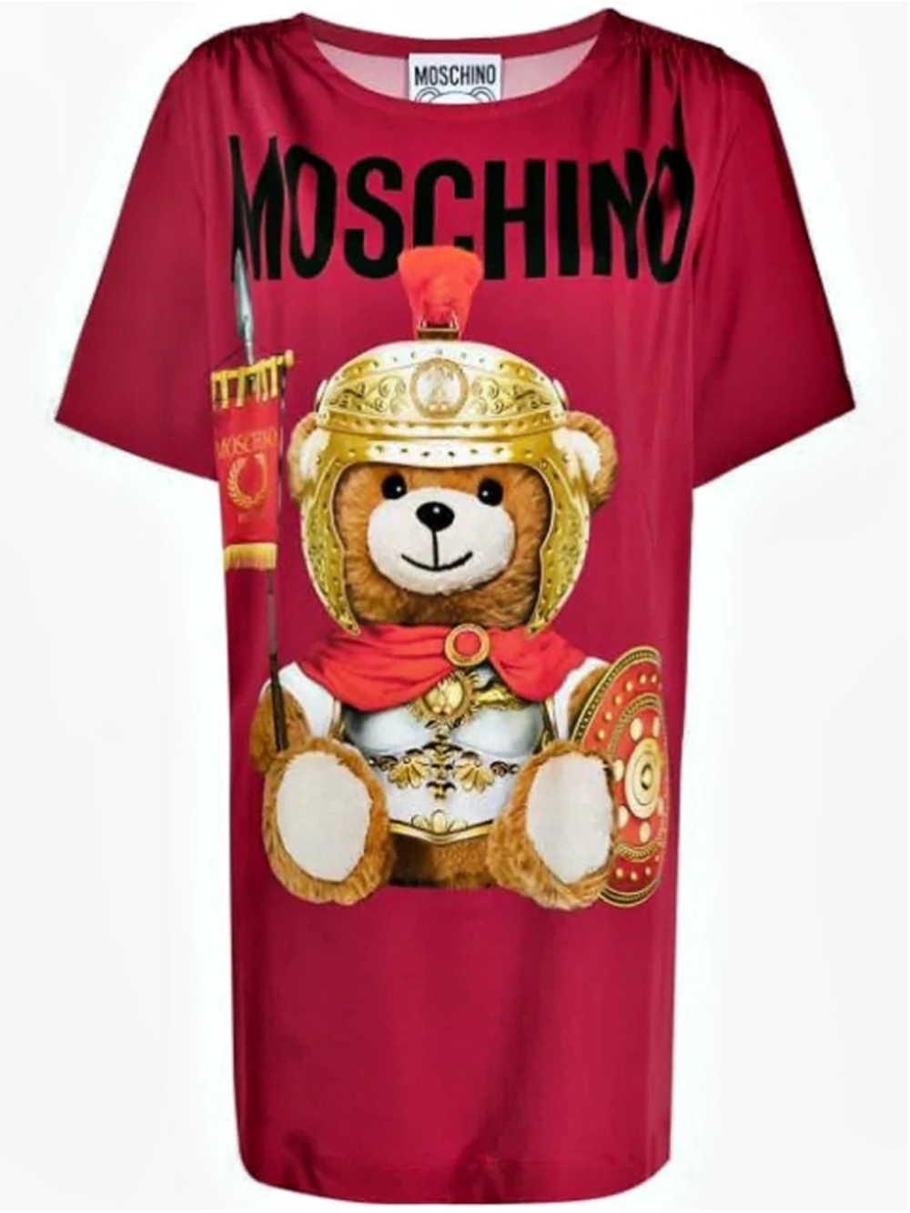 Moschino Couture Teddy Bear Roman Gladiator Dress US 10 NWT
